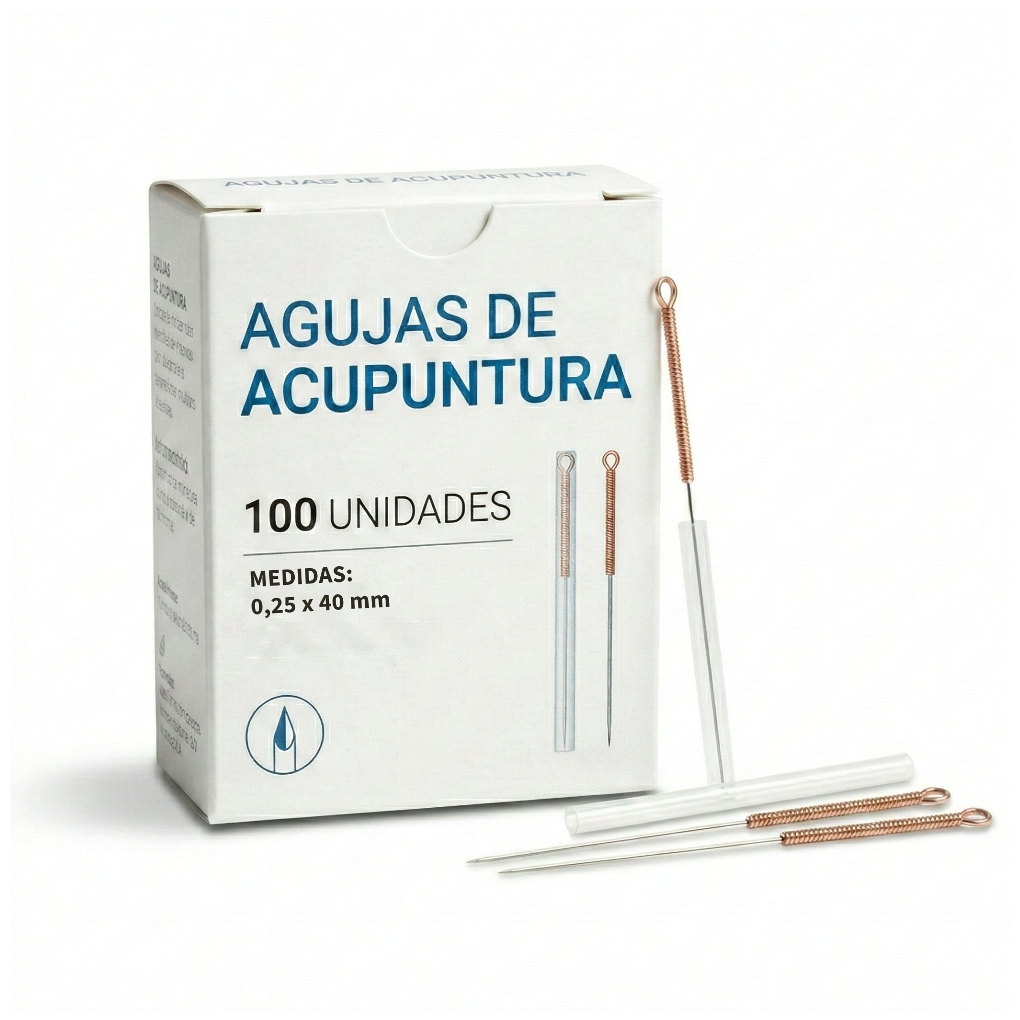 Aguja Acupuntura 0,25*40 mm