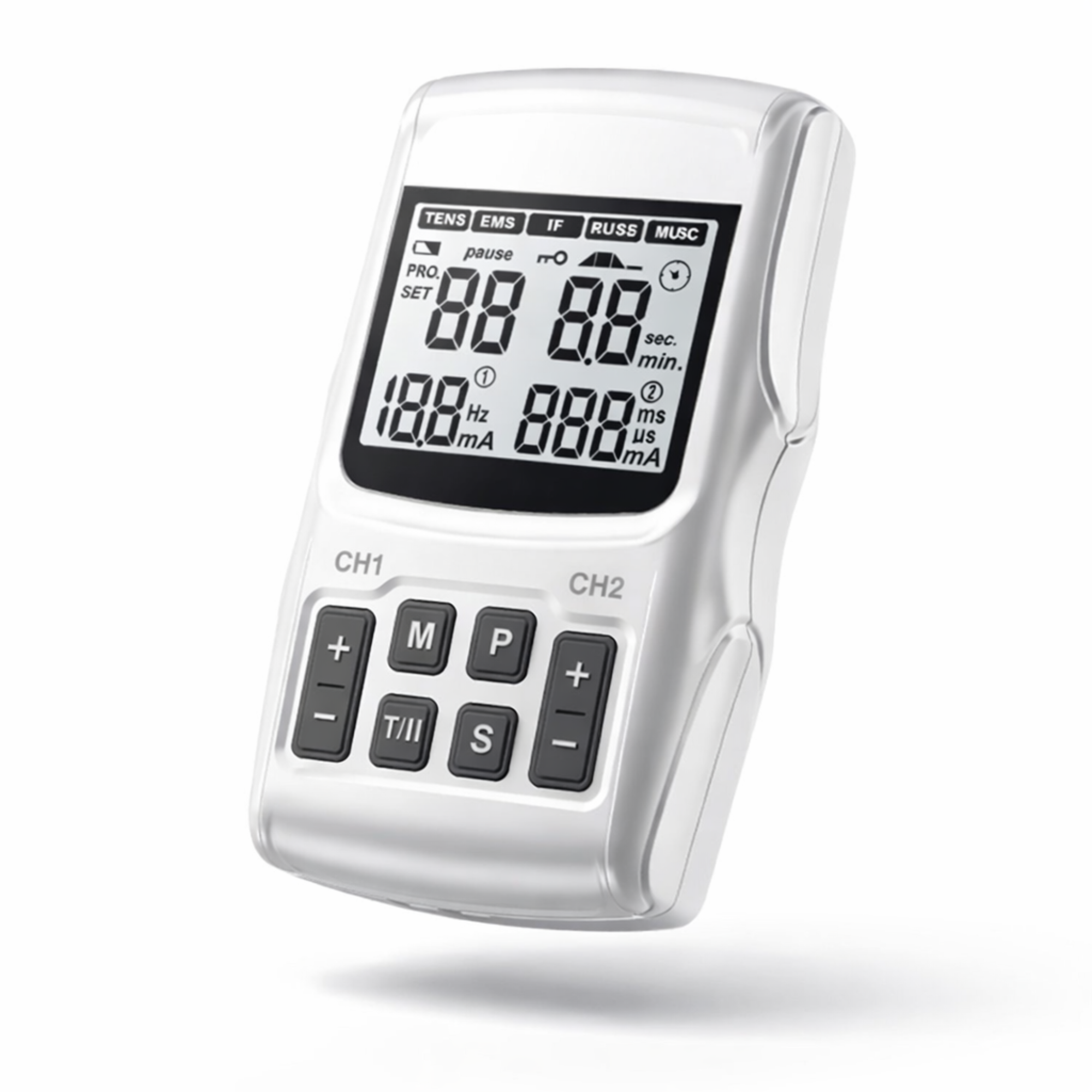 TENS + EMS Profesional 5 en 1 – IF, Rusa y Microcorriente 107