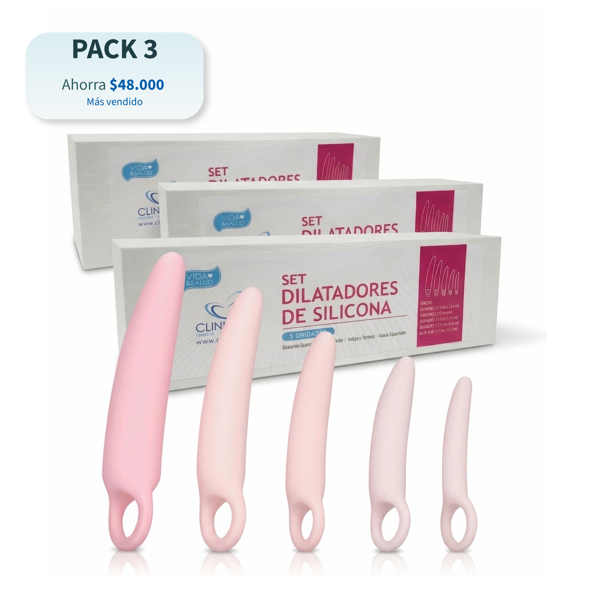 Set de Dilatadores Cliniport – Pack Ahorro (1, 3 o 5 Cajas)