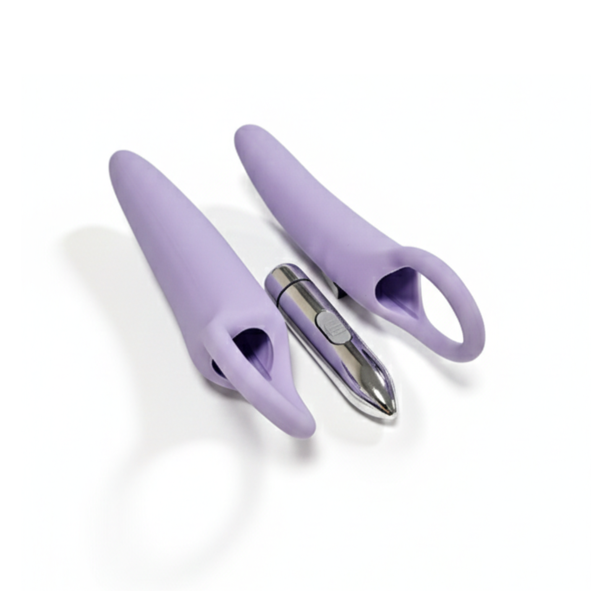 Dilatador Vaginal Silicona con Vibrador (2 tamaños)